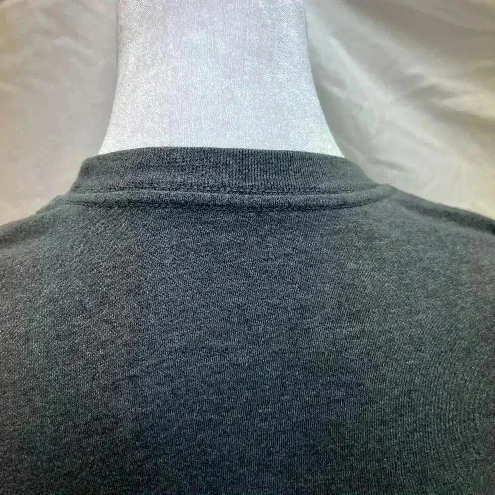 Dark grey graphic tee. - Picture 8 of 9